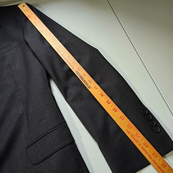 Brooks Brothers Sport Coat Mens 44L Gray Explorer Fitzgerald Fit Business Casual - Picture 13 of 15